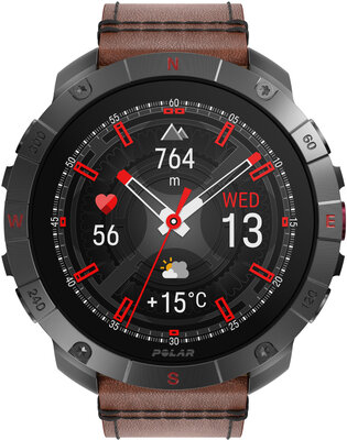 Polar Grit X2 Pro Titan, taglia M/L (+ cinturino di ricambio)