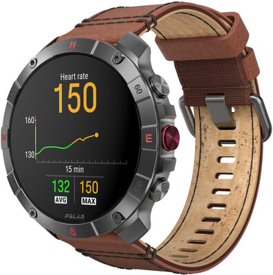 Polar Grit X2 Pro Titan, taglia M/L (+ cinturino di ricambio)