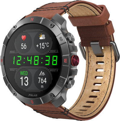 Polar Grit X2 Pro Titan, taglia M/L (+ cinturino di ricambio)