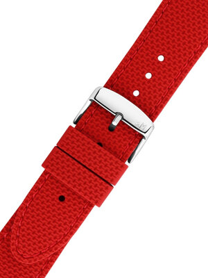 Cinturino rosso in silicone Morellato Livenza 5275187.083 M