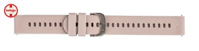 cinturino in silicone Ricardo Marmolada 18mm, Pink, Quick Release
