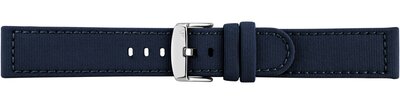 Cinturino in tessuto Morellato Viareggio 5969E13.064 M, blu, materiale riciclato