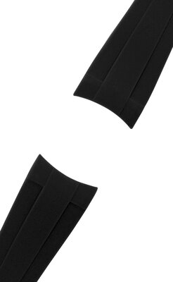 Cinturino nero in silicone Morellato Submariner 5971187.019 M