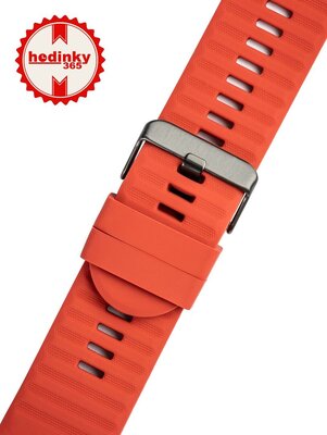 Cinturino in silicone Ricardo Livigno 26mm, Red, QuickFit