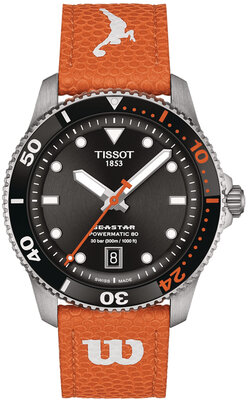 Tissot Seastar 1000 Wilson WNBA Automatic 80 T120.807.17.051.00 (+ cinturino di ricambio)