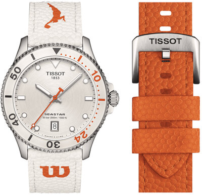 Tissot Seastar 1000 Wilson WNBA Quartz T120.410.17.011.00 (+ cinturino di ricambio)
