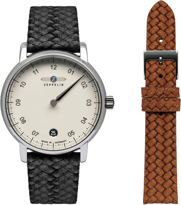 Zeppelin Captains Line Quartz 8643-5_set (+ cinturino di ricambio in pelle)