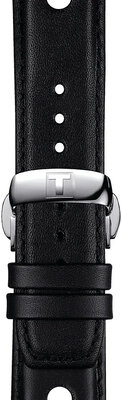 Cinturino nero in pelle Tissot T852.037.163