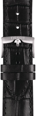 Cinturino nero in pelle Tissot T852.041.653