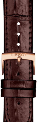 Cinturino marrone in pelle Tissot T852.043.014