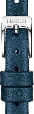 Cinturino blu in pelle Tissot T852.043.163