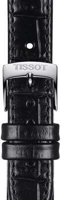 Cinturino nero in pelle Tissot T852.043.622