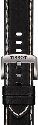 Cinturino nero in pelle Tissot T852.044.982