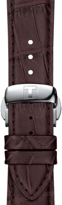Cinturino marrone in pelle Tissot T852.045.399