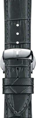 Cinturino grigio in pelle Tissot T852.045.750