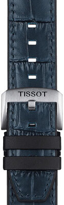 Cinturino blu in pelle Tissot T852.046.765