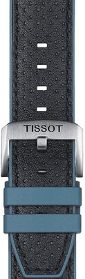 Cinturino nero in pelle Tissot T852.046.785