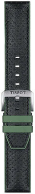 cinturino in pelle Tissot T852.046.787 22mm, nero, Quick Release