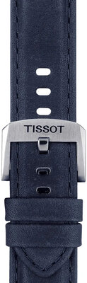 Cinturino blu in pelle Tissot T852.046.831