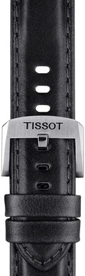 Cinturino nero in pelle Tissot T852.046.834