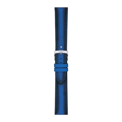 cinturino in pelle Tissot T852.046.840 20mm, blu, Quick Release