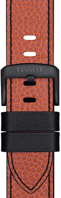 Cinturino arancione in pelle Tissot T852.047.500 NBA Wilson