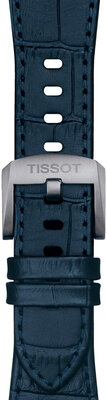 Cinturino blu in pelle Tissot T852.047.701 per Tissot PRX 40mm