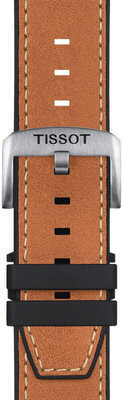 Cinturino in pelle Tissot T852.047.777 23mm, marrone, Quick Release