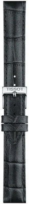 cinturino in pelle Tissot T852.047.924 16mm, grigio, Quick Release