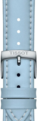 Cinturino blu in pelle Tissot T852.048.148
