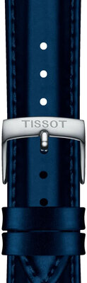 Cinturino in pelle blu Tissot T852.048.150