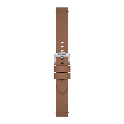 cinturino in pelle Tissot T852.048.213 18mm, marrone, Quick Release