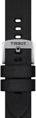 Cinturino nero in pelle Tissot T852.048.219