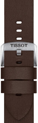 Cinturino marrone in pelle Tissot T852.048.221