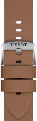 Cinturino marrone in pelle Tissot T852.048.223
