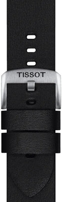 Cinturino nero in pelle Tissot T852.048.225