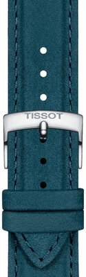 Cinturino blu in pelle Tissot T852.048.227