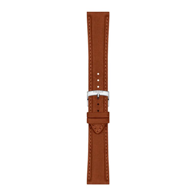 cinturino in pelle Tissot T852.048.229 21mm, marrone, Quick Release