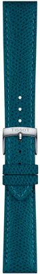 cinturino in pelle Tissot T852.049.059 18mm, blu, Quick Release