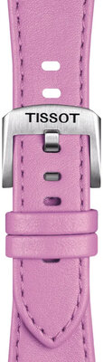 Cinturino rosa in pelle Tissot T852.049.546 per Tissot PRX 35mm