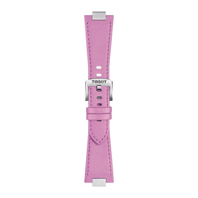 cinturino in pelle Tissot T852.049.546 (per modello Tissot PRX 35mm), rosa, Quick Release