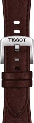 Cinturino marrone in pelle Tissot T852.049.548 per Tissot PRX 35mm