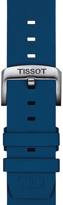 Cinturino blu in silicone Tissot T852.047.175
