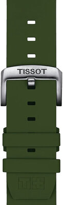 Cinturino verde in silicone Tissot T852.047.177