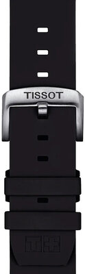 Cinturino nero in silicone Tissot T852.047.179