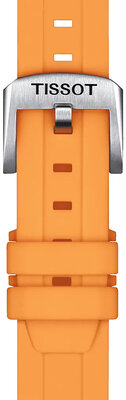 Cinturino arancione in silicone Tissot T852.047.452