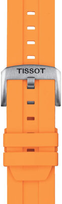 Cinturino arancione in silicone Tissot T852.047.918