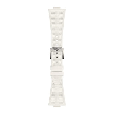 cinturino in silicone Tissot T852.048.463 (per modello Tissot PRX 40mm), bianco