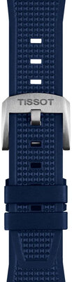Cinturino blu in silicone Tissot T852.049.050 per Tissot PRX 40mm