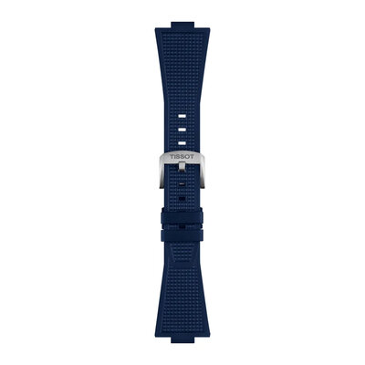 cinturino in silicone Tissot T852.049.050 (per model Tissot PRX 40mm), blu, Quick Release